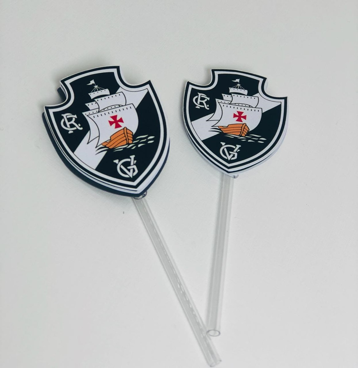 Arquivo Corte Topo Bolo Shaker Docinhos Vasco Futebol - Imagem 3