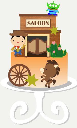 Arquivo Corte: Topo de Bolo Toy Story Cute 001