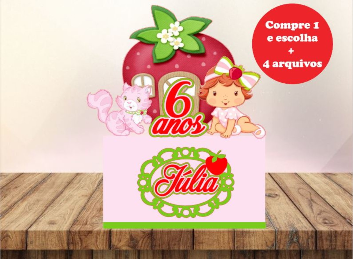 Arquivo Corte -Topo Moranguinho Baby - COD.159