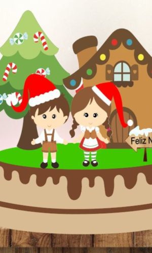 Arquivo Corte - Topo Natal Menino e Menina-cod.725