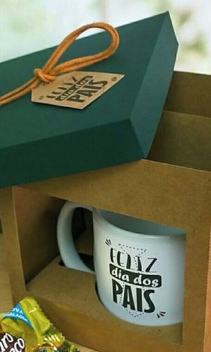 Arquivo de Corte Caixa para Caneca Dia dos Pais