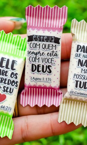 Arquivos de Corte Arte para Balinhas Biblicas