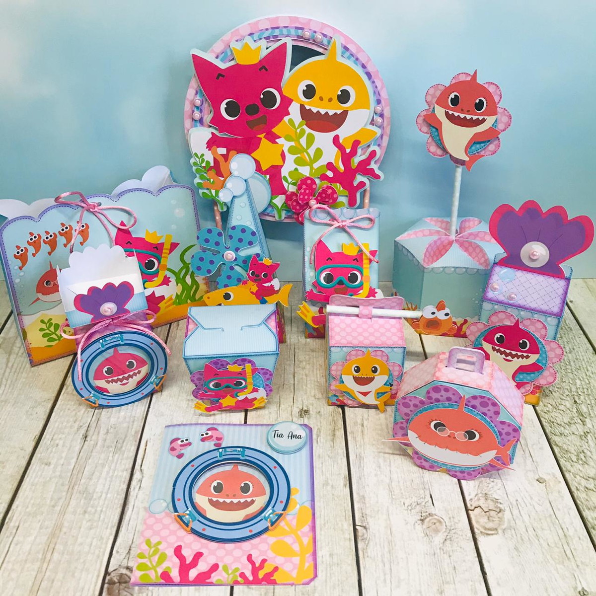 Arquivo de Corte Baby Shark 1833