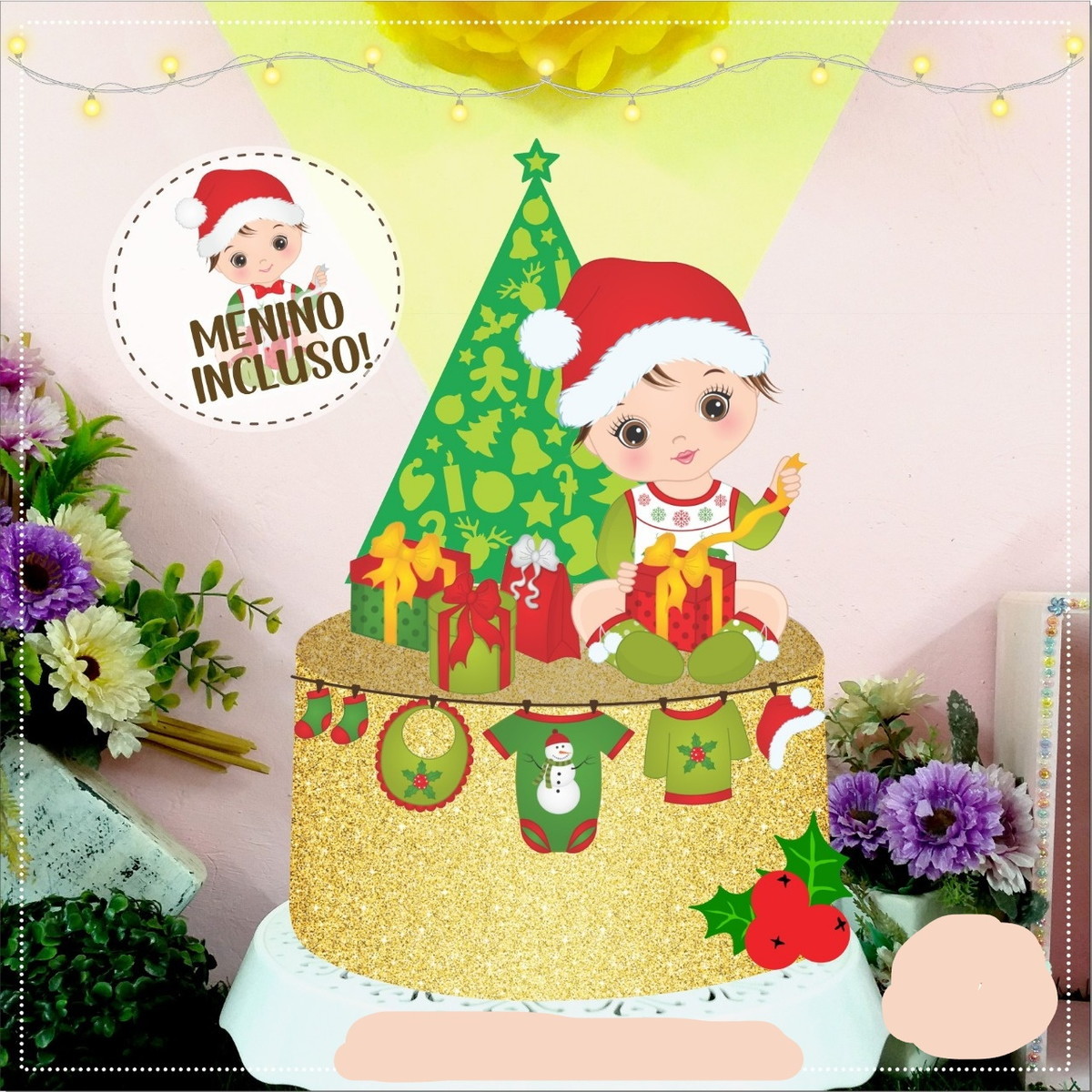 Arquivo de corte-BEBES ABRINDO PRESENTES BB -STUDIO
