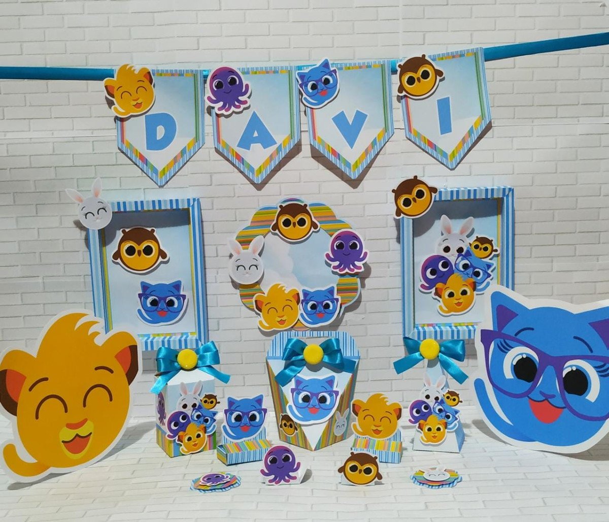 Arquivo de Corte 4 Kits Bolofofos