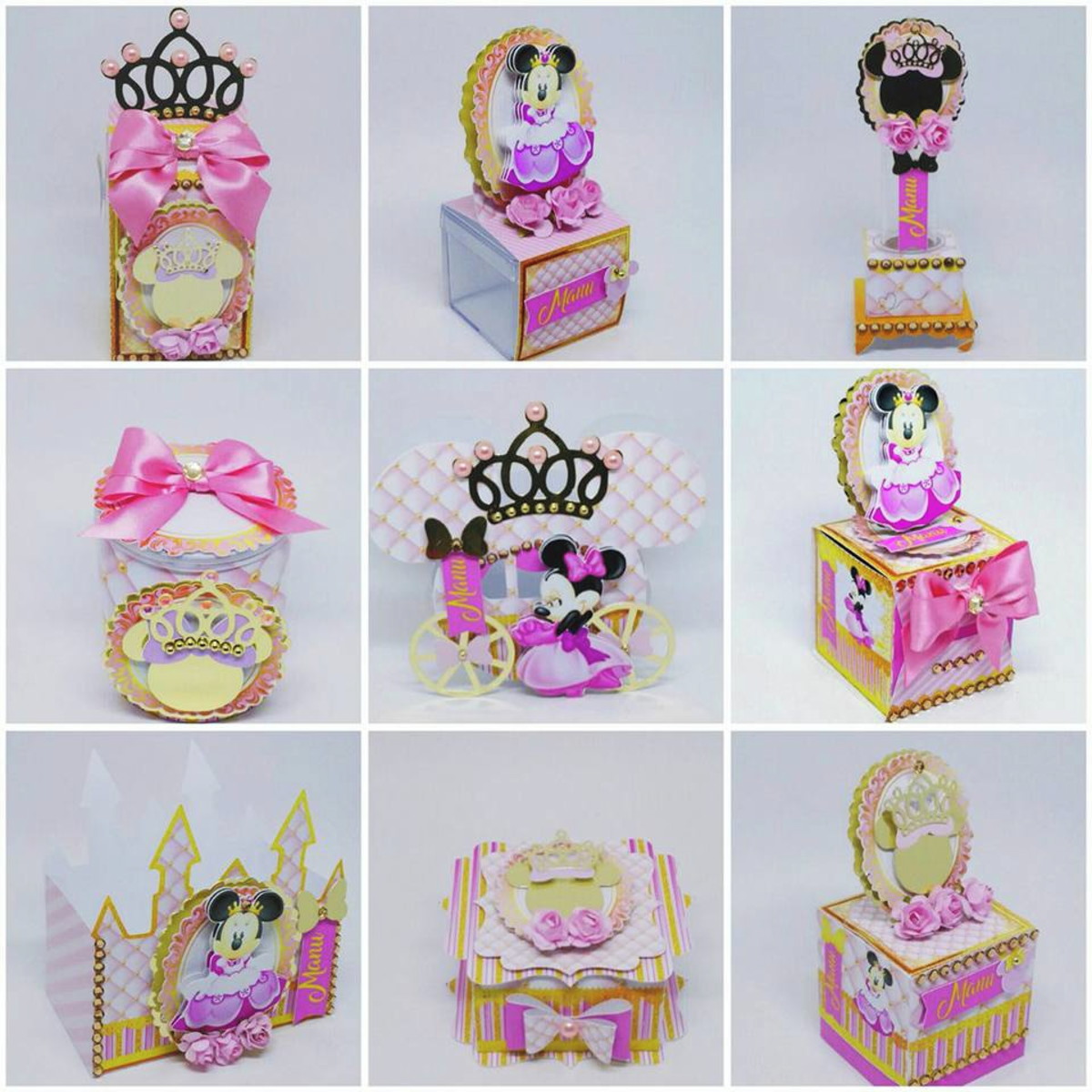 Arquivo de corte Minnie rosa luxo