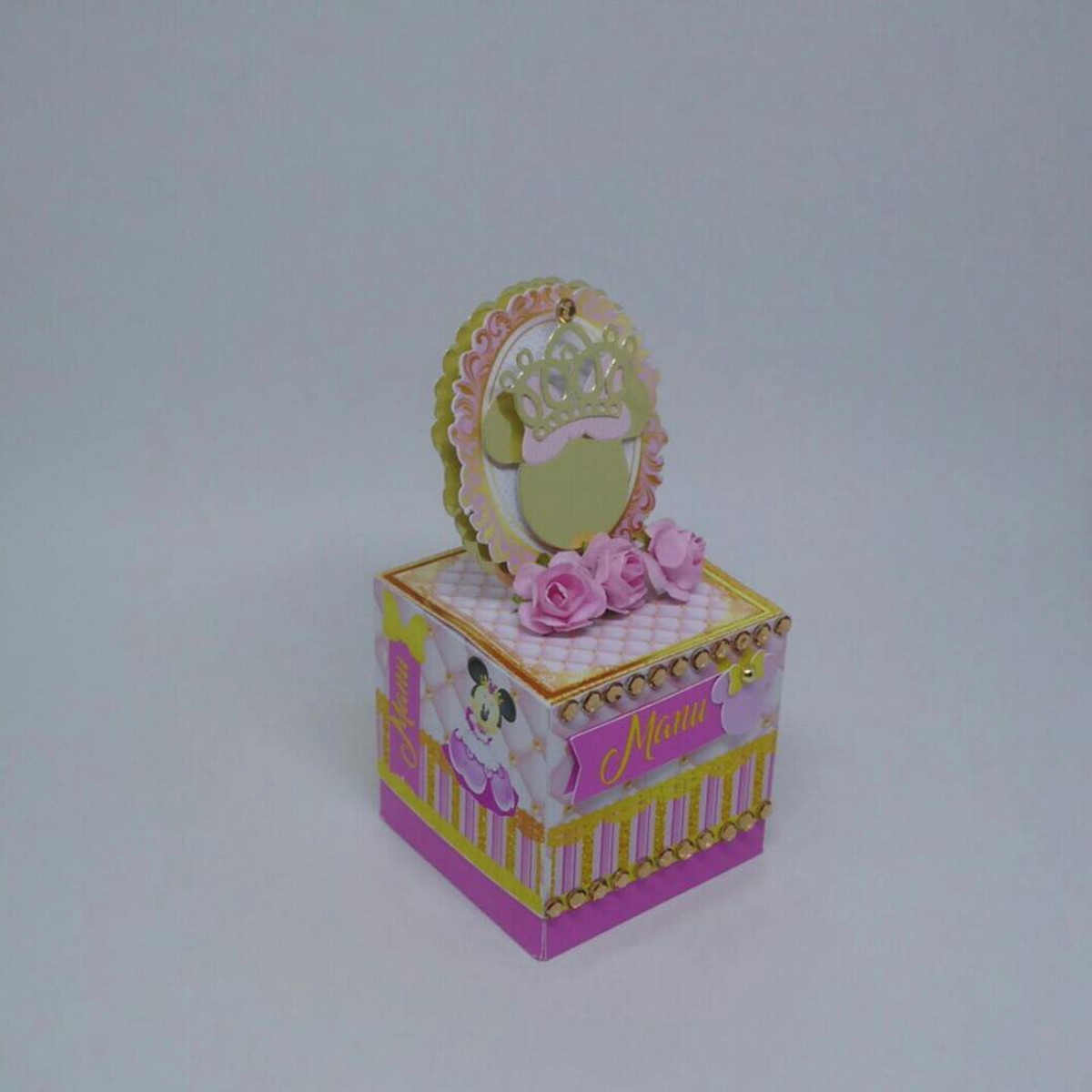Arquivo de corte Minnie rosa luxo - Imagem 5