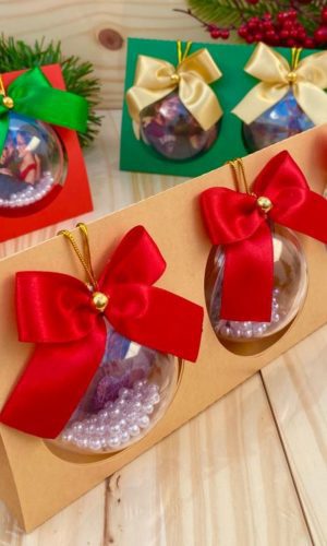 Arquivo de Corte Caixas para Esferas Natal