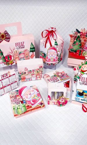 Arquivo de Corte Caixa Árvore de Natal