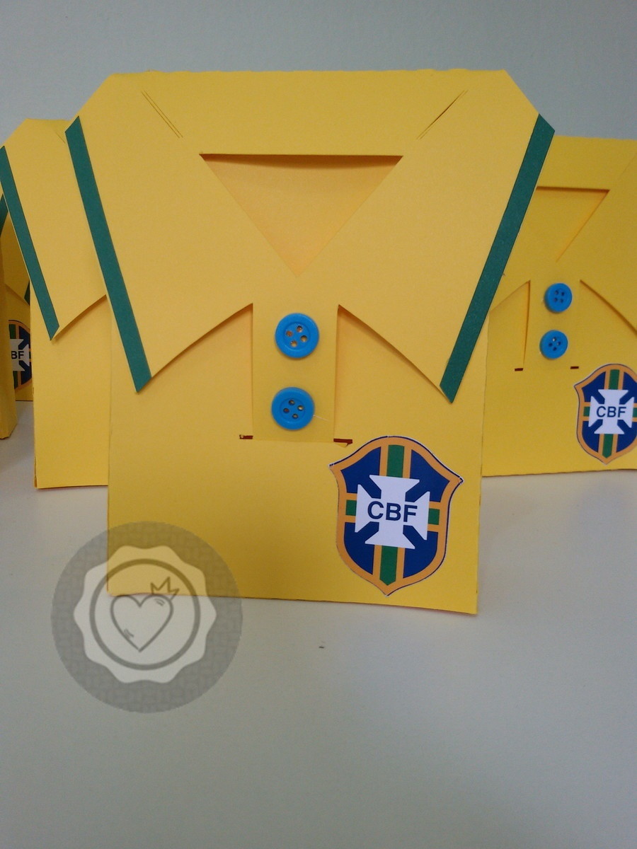 Arquivo de Corte Caixa Camisa Brasil - Imagem 2