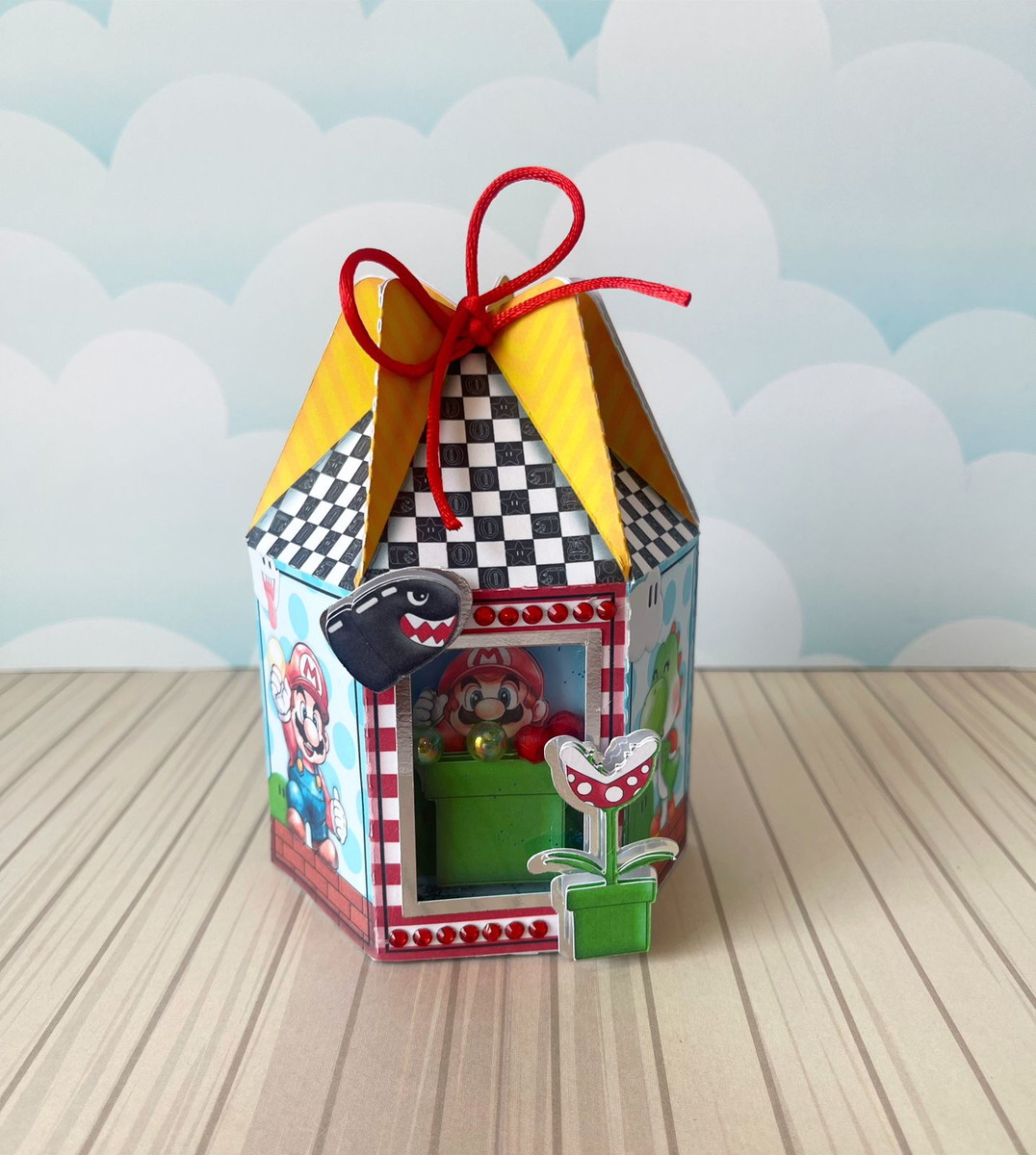 Arquivo de Corte Caixa Mario Bros - Imagem 2