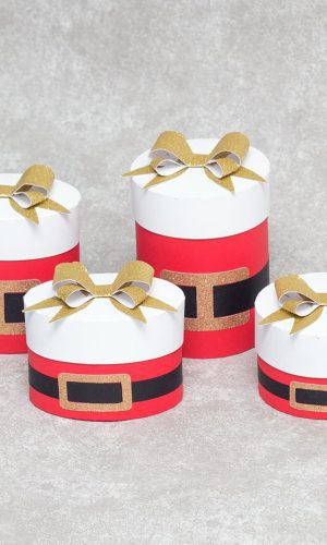 Arquivos de Corte Caixas Panetone de Natal