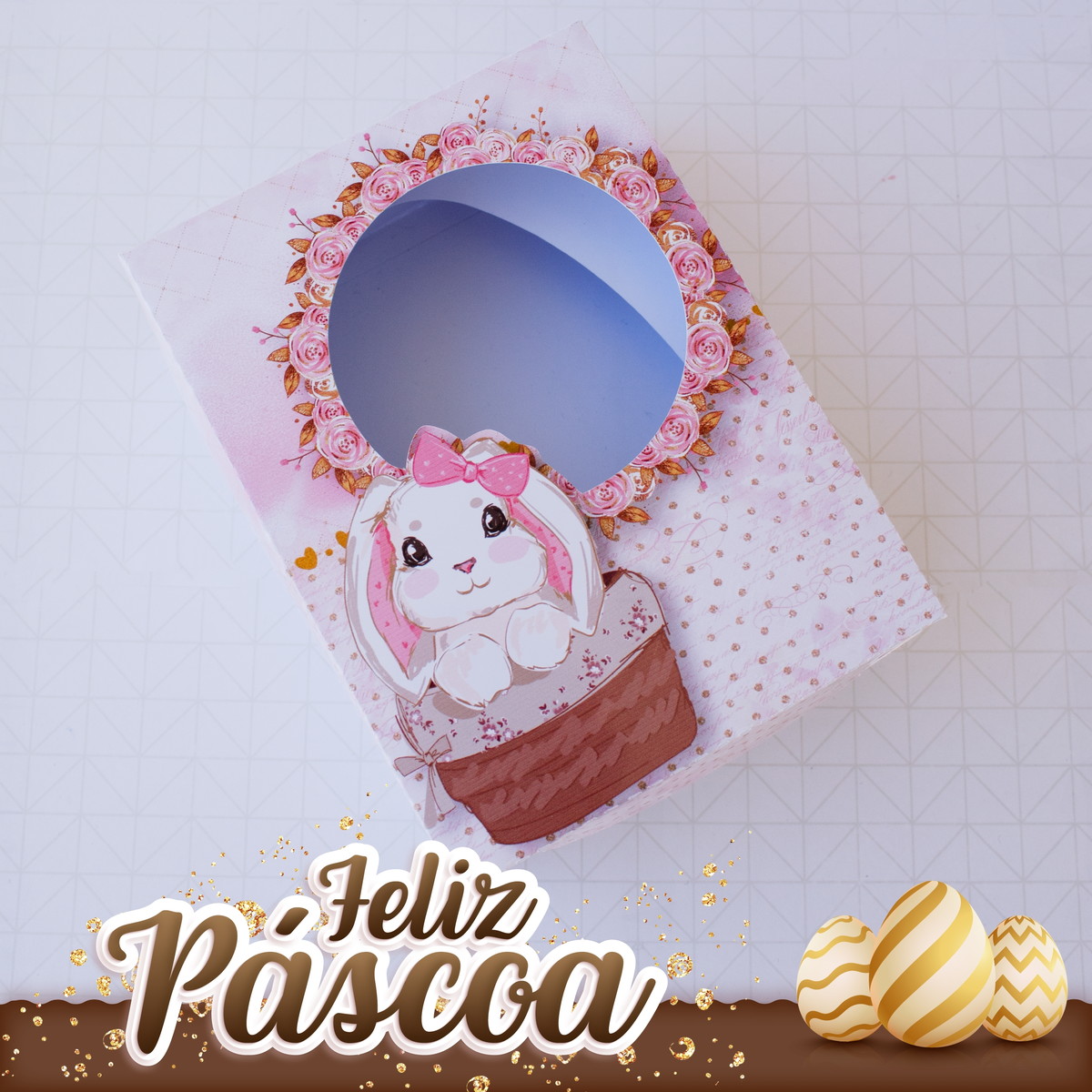 Arquivo de Corte Combo Coleção de Caixas Pascoa - Imagem 4