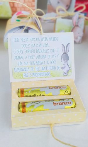 Arquivo de Corte Caixa Mensagem Baton Pascoa