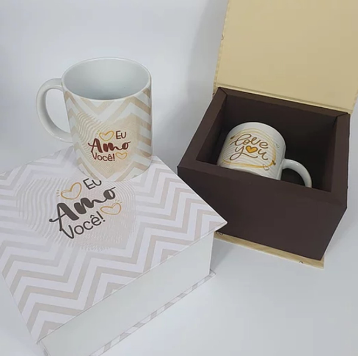 Arquivo de Corte Caixa para Caneca