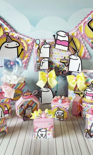 Arquivo de corte aniversário flork