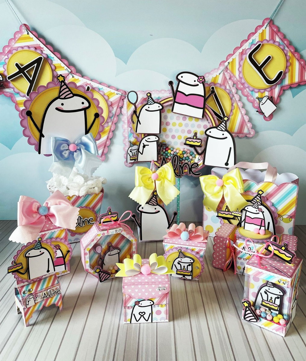 Arquivo de corte aniversário flork