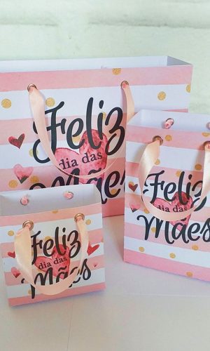 Arquivo de corte sacolas dia das maes