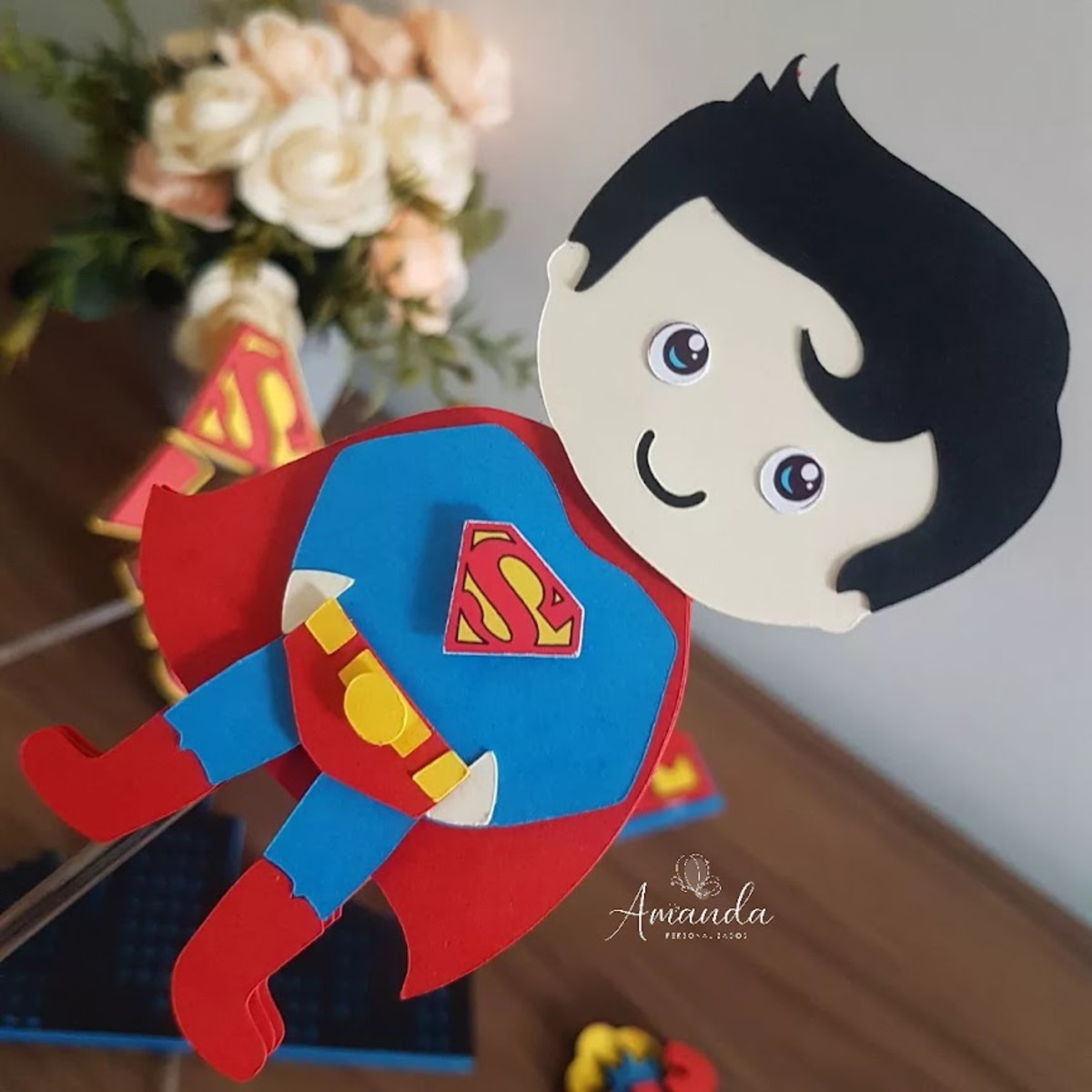 Arquivo de Corte Camadas Super Man Cute