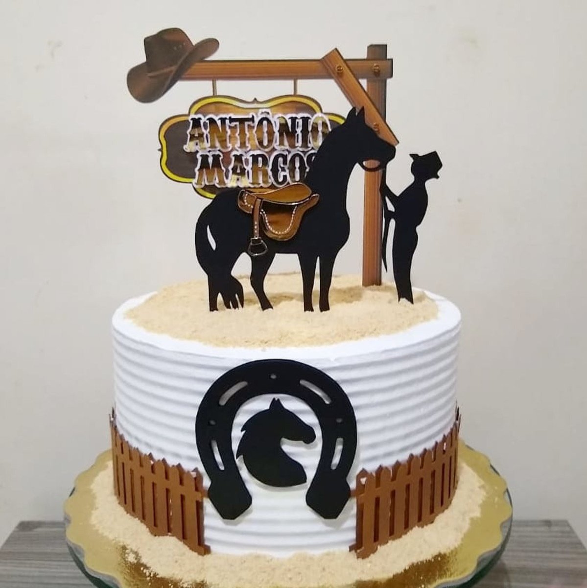 Arquivo de Corte Cavalgada/cavalo Topo de Bolo Ganhe +3 Prod