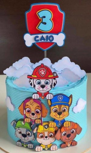 Arquivos de Corte Topo Aquarela Patrulha Canina