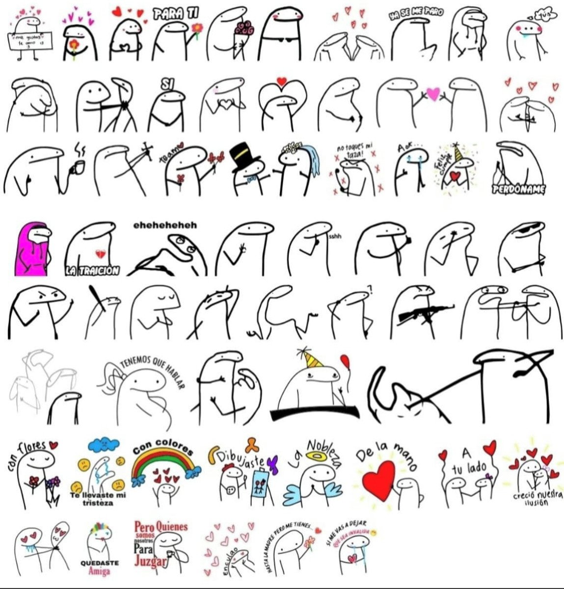 Arquivos Digitais Combo Flork Png, pdf e Coreldraw