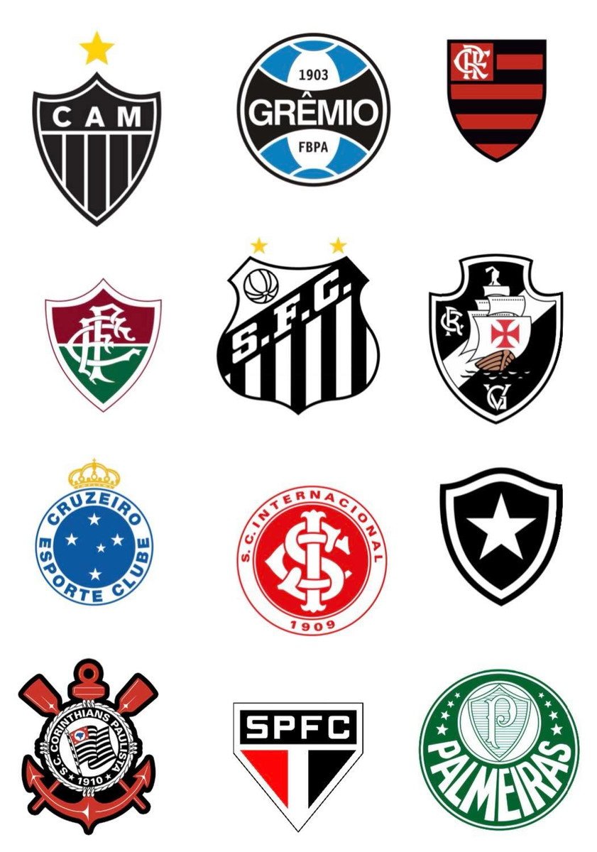 ARQUIVO DE CORTE DIGITAL - ESCUDO TIMES DE FUTEBOL - Imagem 3