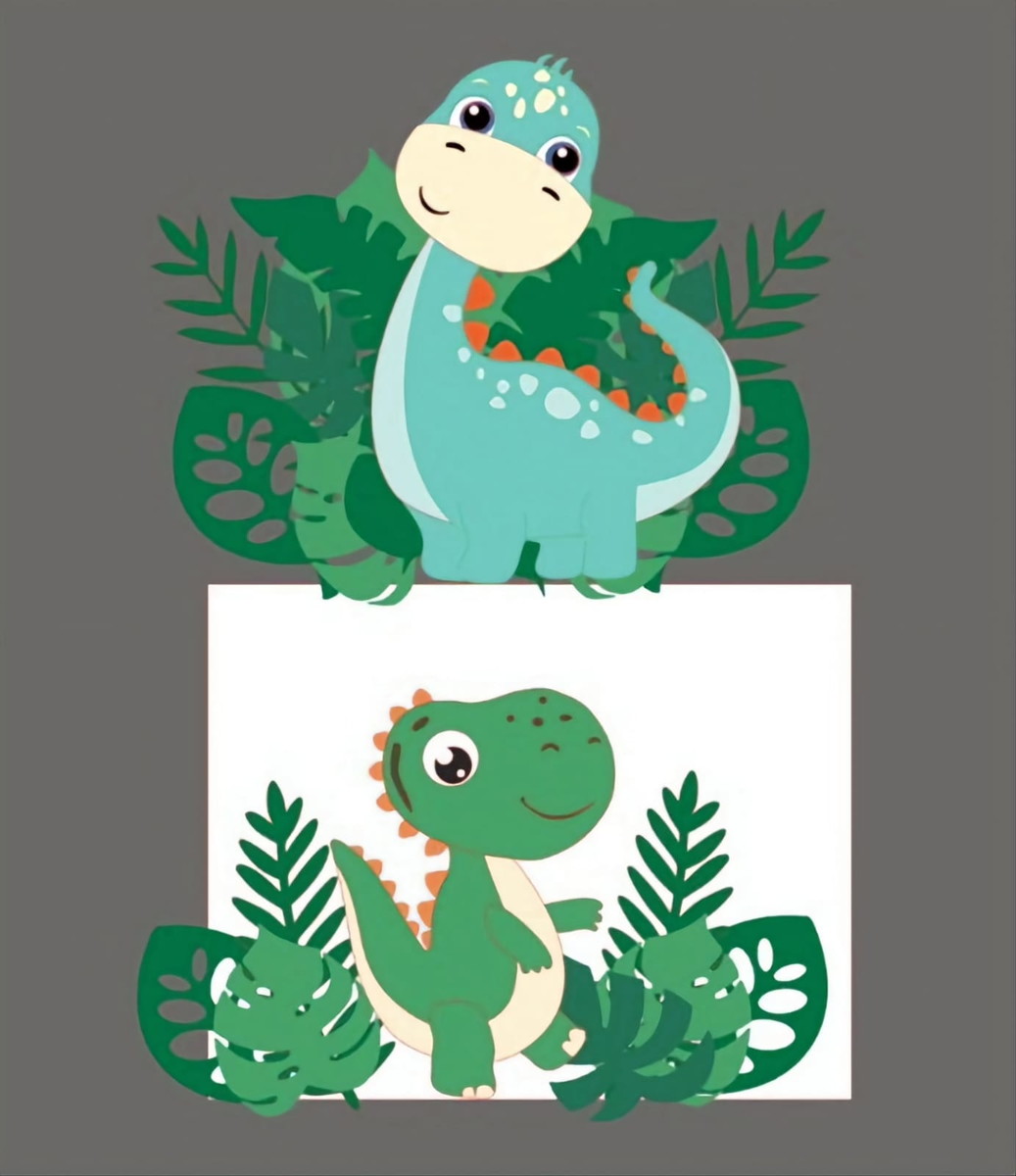 Arquivo de Corte Dino Baby Cute