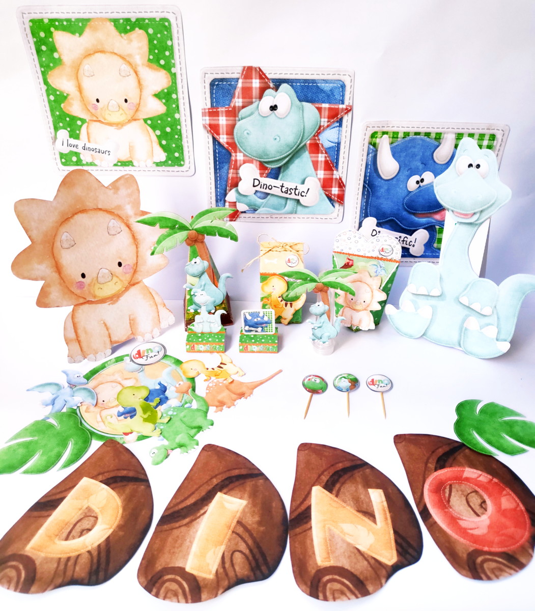 Arquivo de Corte Dinos Aquarela #1630#