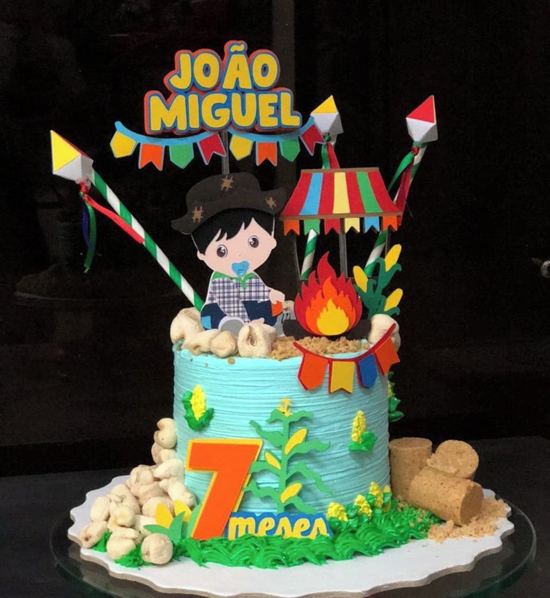 Arquivo De Corte - Festa Junina Menino - Topo De Bolo