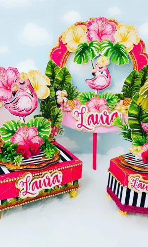 Arquivo de corte Flamingo tropical 01