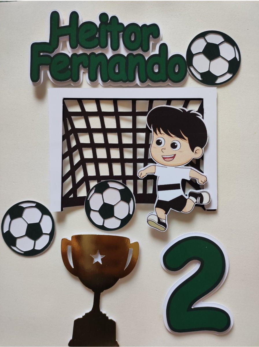 Arquivo de Corte Futebol Modelo Heitor Fernando