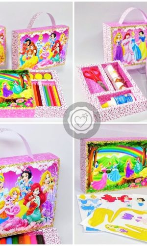Arquivo de corte kit pintura princesas disney
