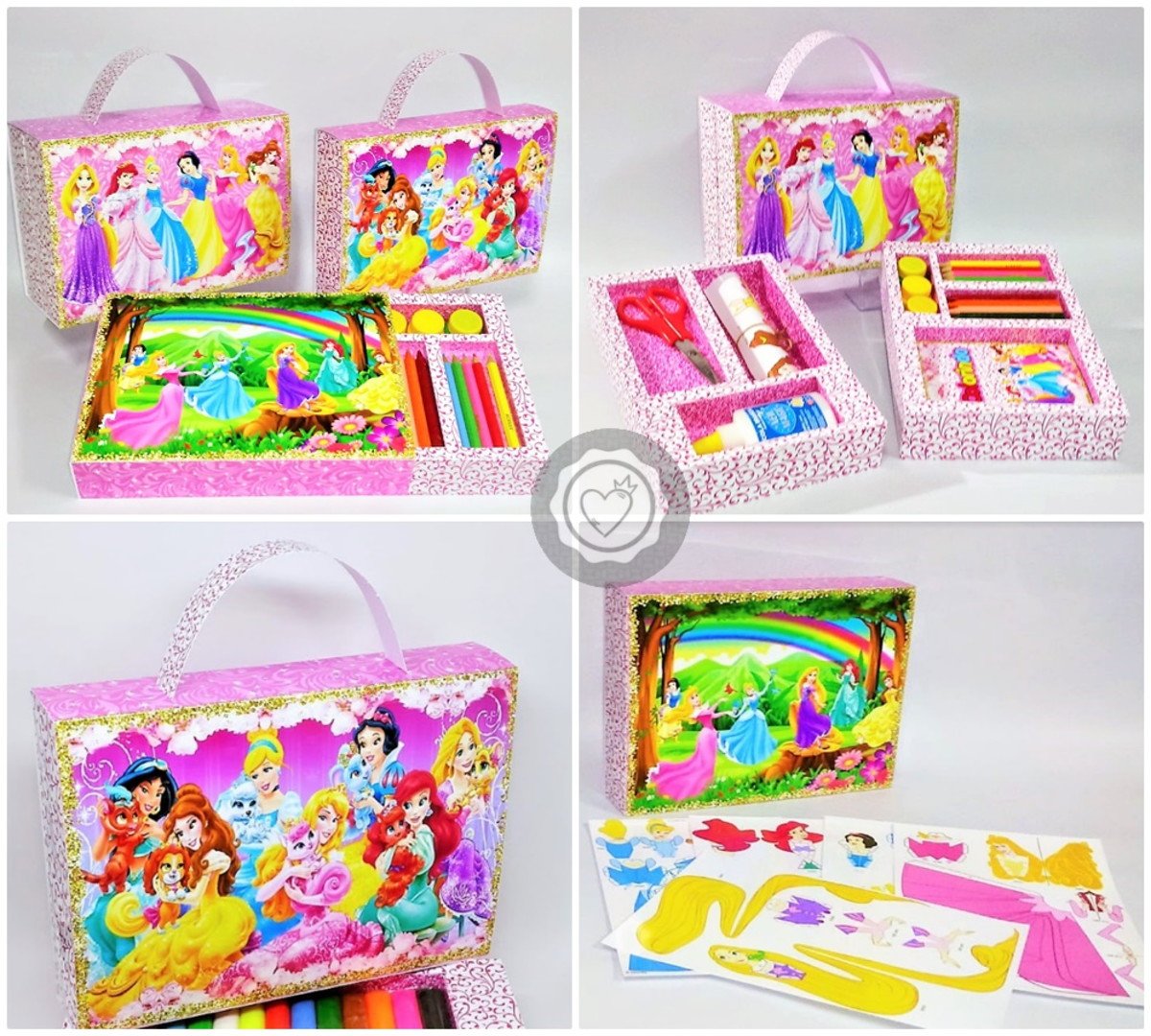 Arquivo de corte kit pintura princesas disney
