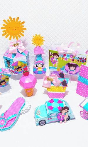 Arquivo de Corte Kit Pool Party