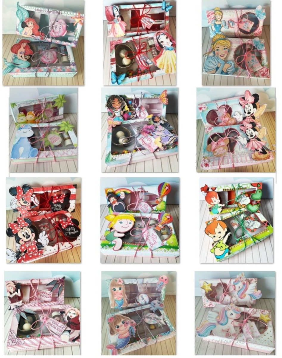 Arquivo de Corte Mini Confeiteiro (13 Temas) #1825#