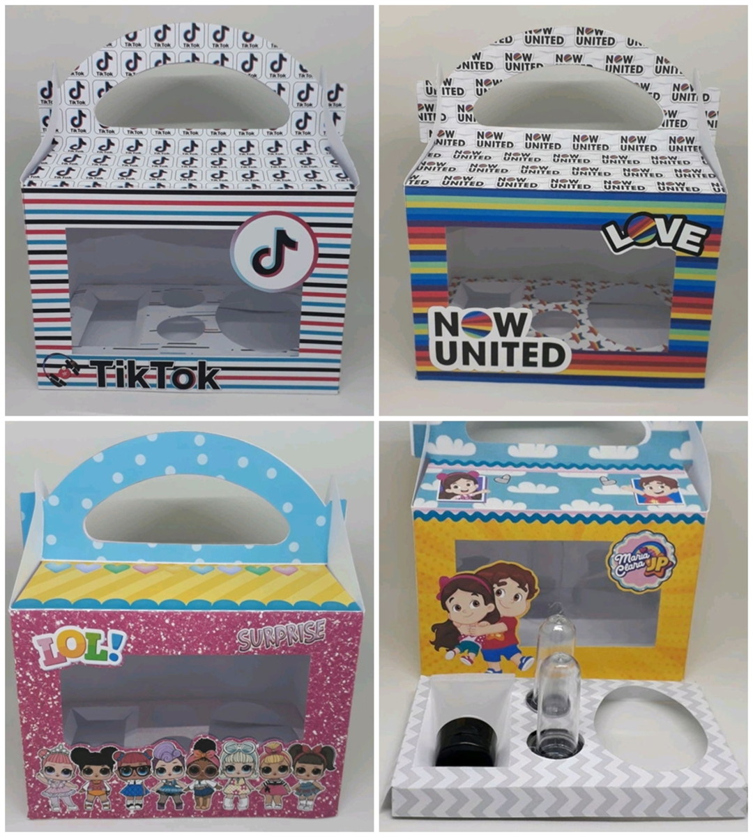 Arquivos de Corte Maletas Mini Confeiteiro