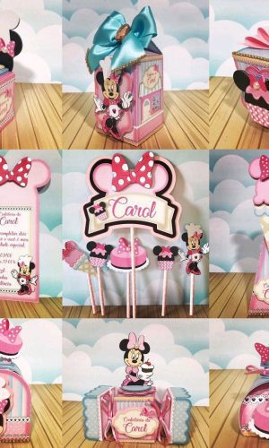 Arquivo de Corte Minnie Confeitaria