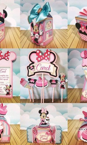 Arquivo de Corte Minnie Confeiteira 1888