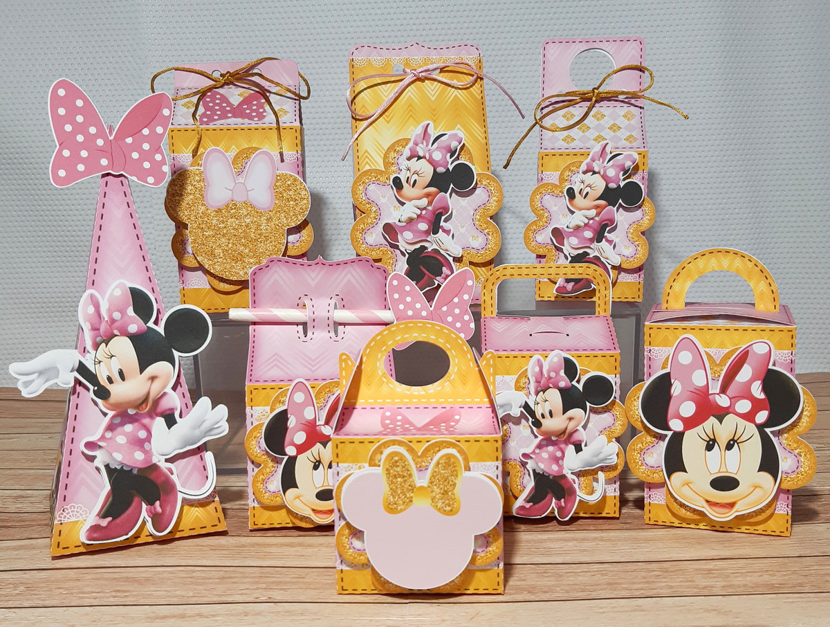 Arquivo de Corte Minnie Rosa 1308