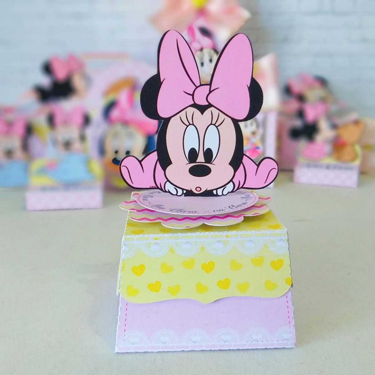 Arquivo de Corte Minnie Baby Rosa - Imagem 4
