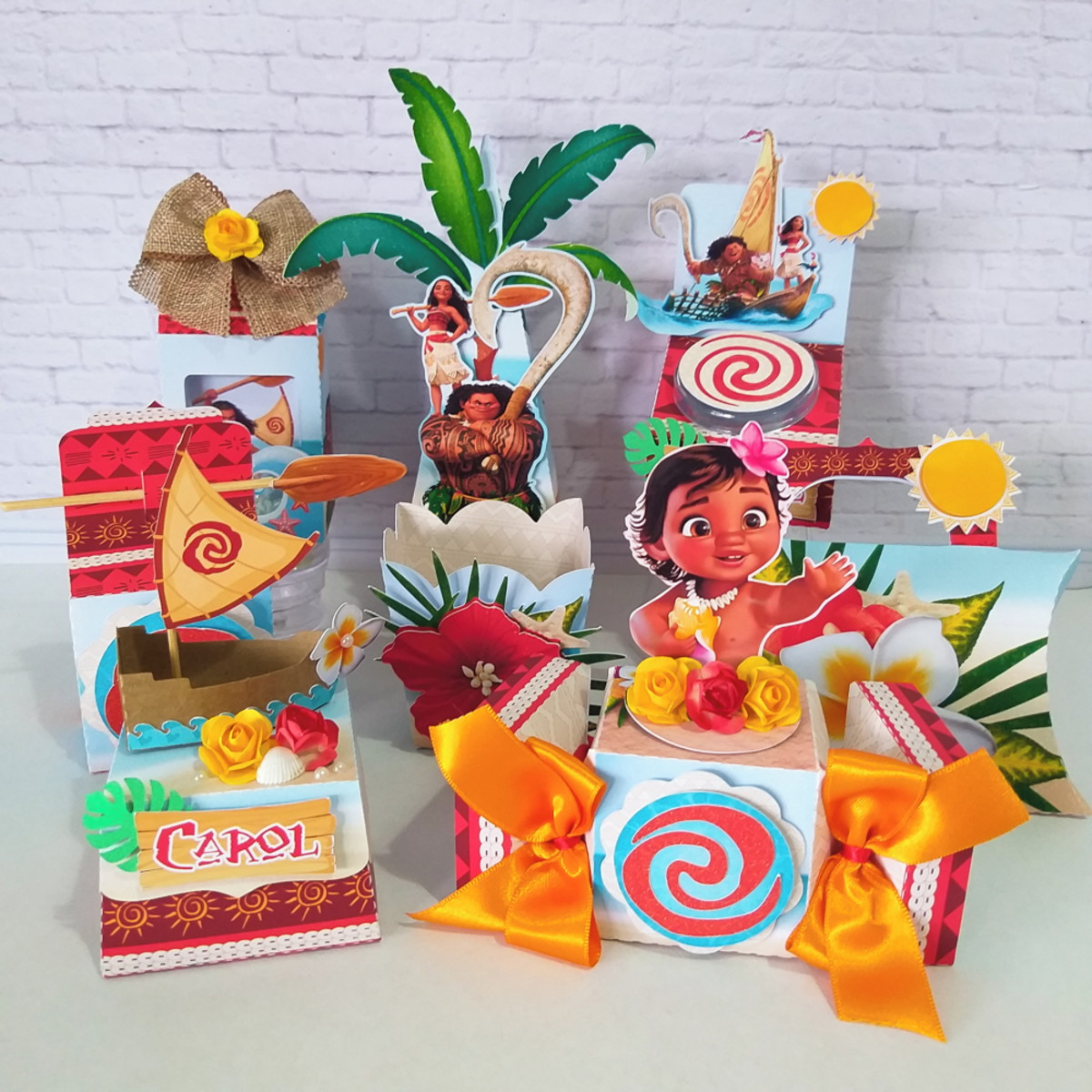 Arquivo de Corte Combo Moana Baby Studio pdf 7 - Imagem 3