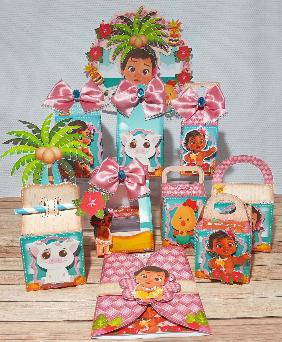 Arquivo de Corte Combo Moana Baby Studio pdf 7 - Imagem 4