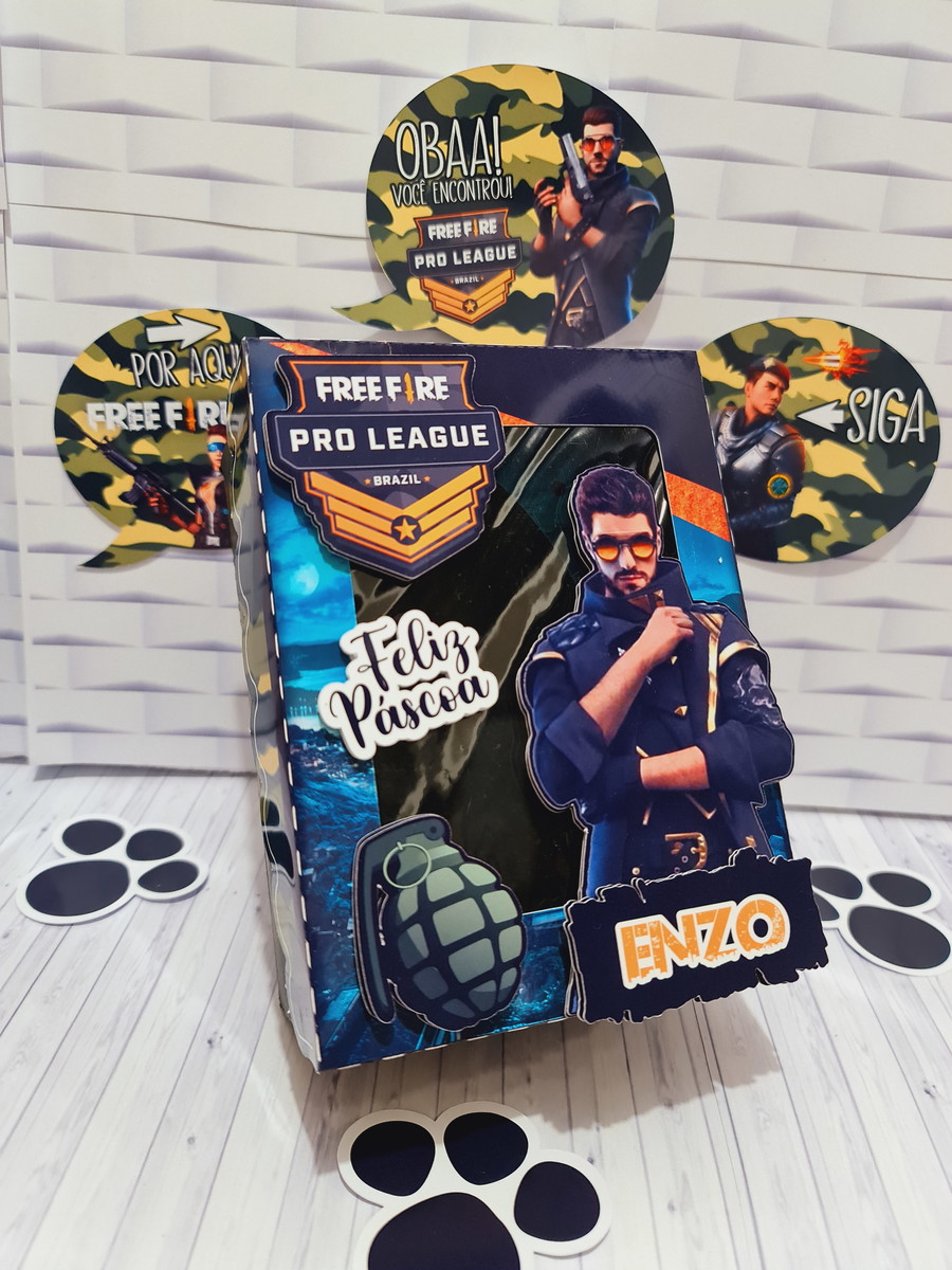 Arquivo de Corte Páscoa Free Fire 1703 - Imagem 3