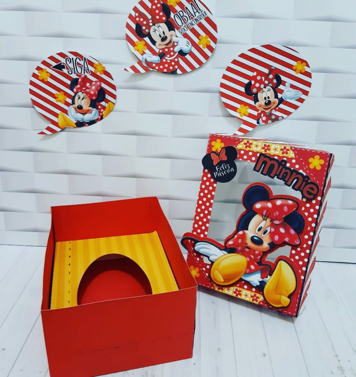 Arquivo de Corte Páscoa Minnie 1700 - Imagem 2