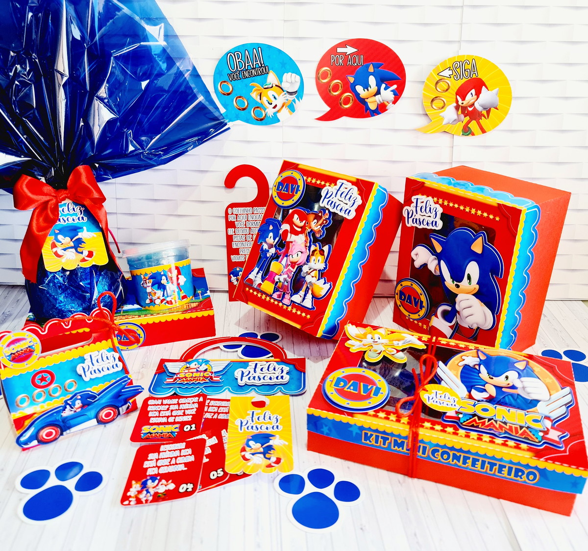Arquivo de Corte Páscoa Sonic 1704