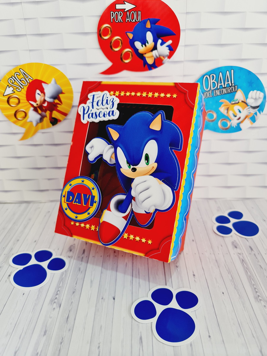 Arquivo de Corte Páscoa Sonic 1704 - Imagem 4