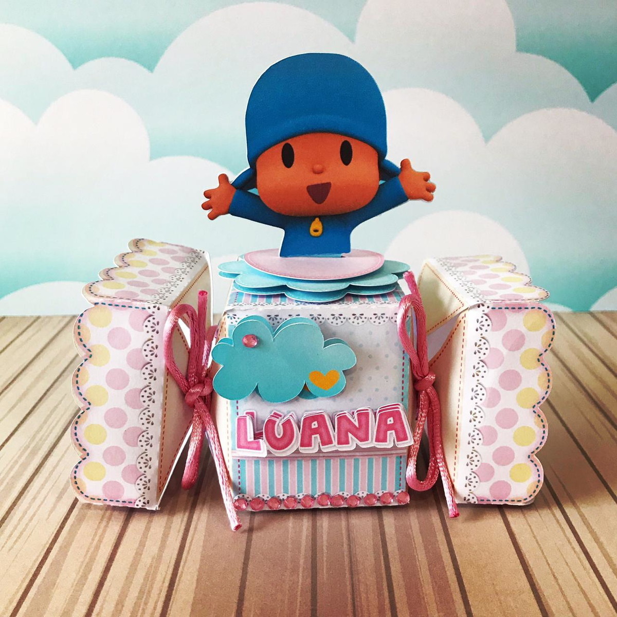 Arquivo de corte Pocoyo menina STUDIO,PDF E PNG 066 - Imagem 3