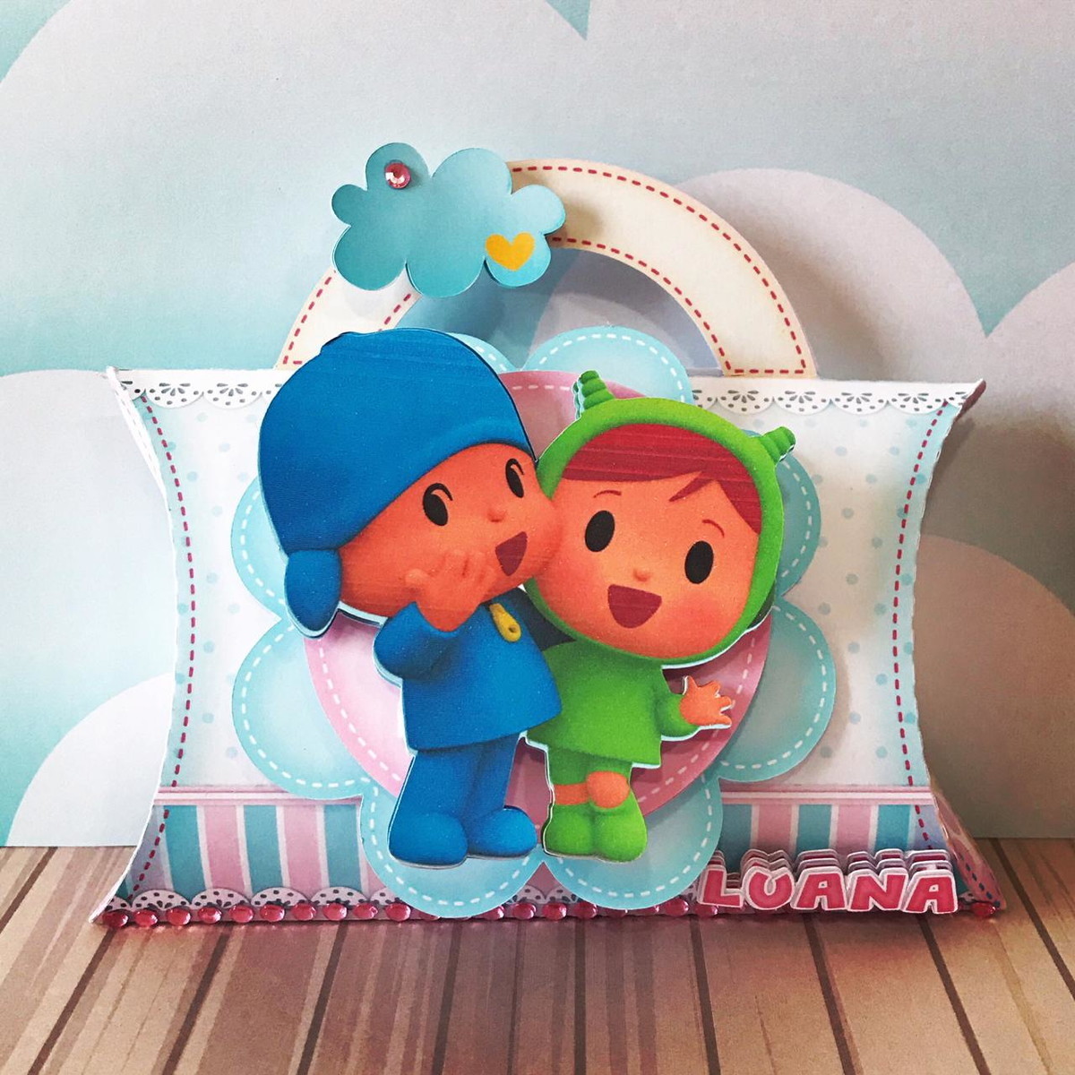 Arquivo de corte Pocoyo menina STUDIO,PDF E PNG 066 - Imagem 5