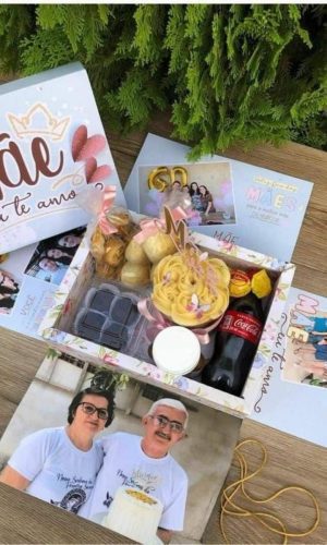 Arquivo de Corte Caixa Cesta Dia das Mães Studio e pdf
